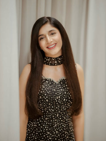 Mawra in Midnight Black