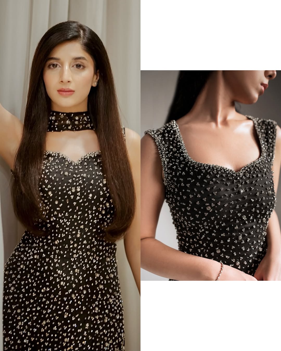 Mawra in Midnight Black